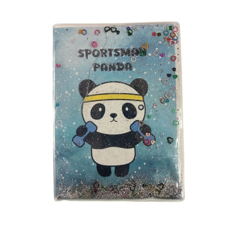 Vuki A5 Sulu Kapaklı Defter Panda