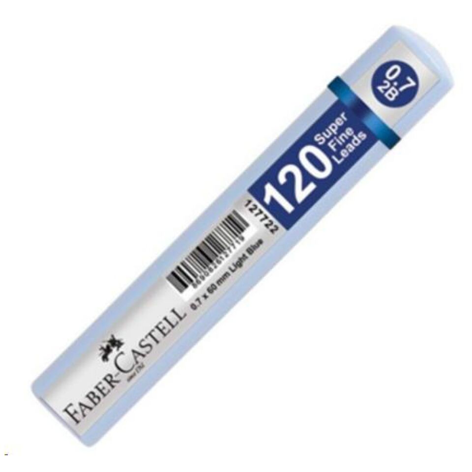 Faber-Castell Grip Min 0.7 2B 60mm 120 Li Açık Mavi