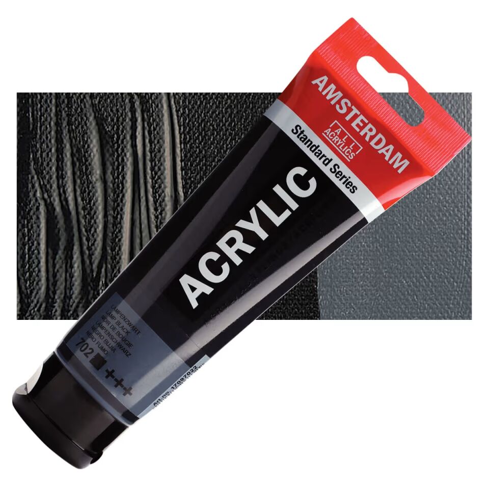 Amsterdam Standart Akrilik 120 Ml Lamp Black