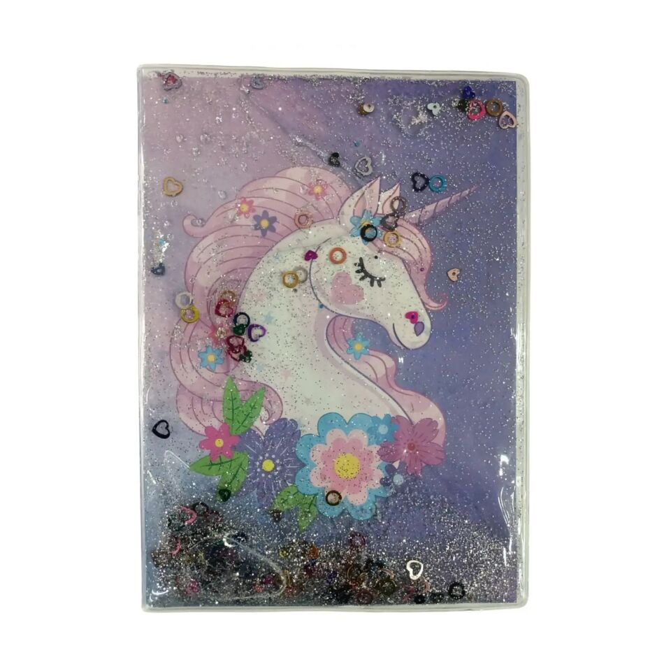 Vuki Büyük Sulu Defter Unicorn