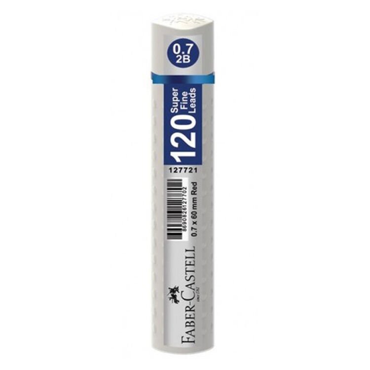 Faber-Castell Grip Min 0.7 2B 60mm 120 Li Süt Rengi