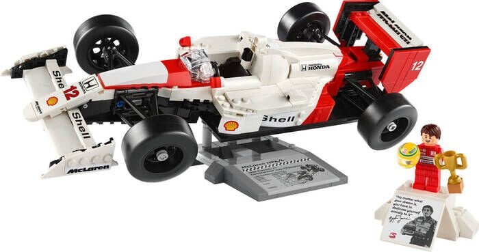 Lego Mclaren Mp4/4 & Ayrton Senna 