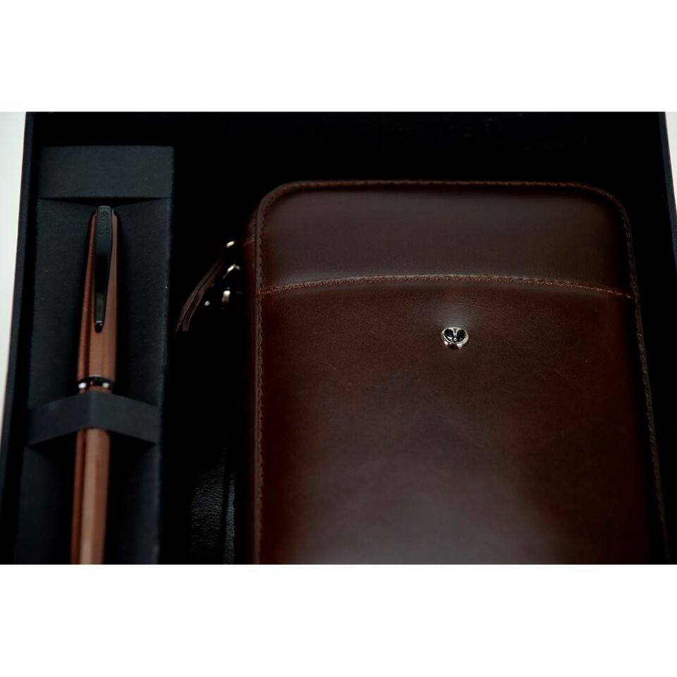 Scrikss Dr 2010-S1 Hakiki Deri El Çantası Kahve 78 Mg Roller Rose