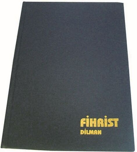 Dilman Fihrist 14,5x20,5 20 Yaprak 14 Basamak