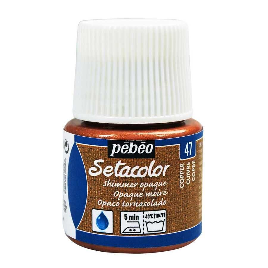 Pebeo Setacolor Opaque 45 Ml Şişe Yd Cuivre Clair Moire