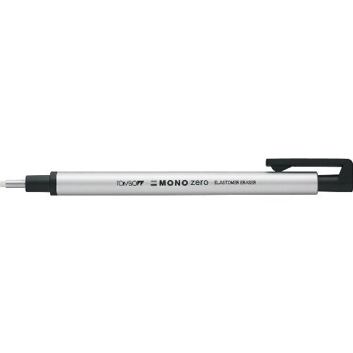 Tombow Mono Zero Kalem Silgi Yuvarlak Uç 2,3 Mm Gümüş