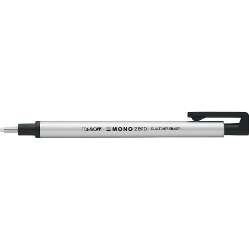 Tombow Mono Zero Kalem Silgi Yuvarlak Uç 2,3 Mm Gümüş