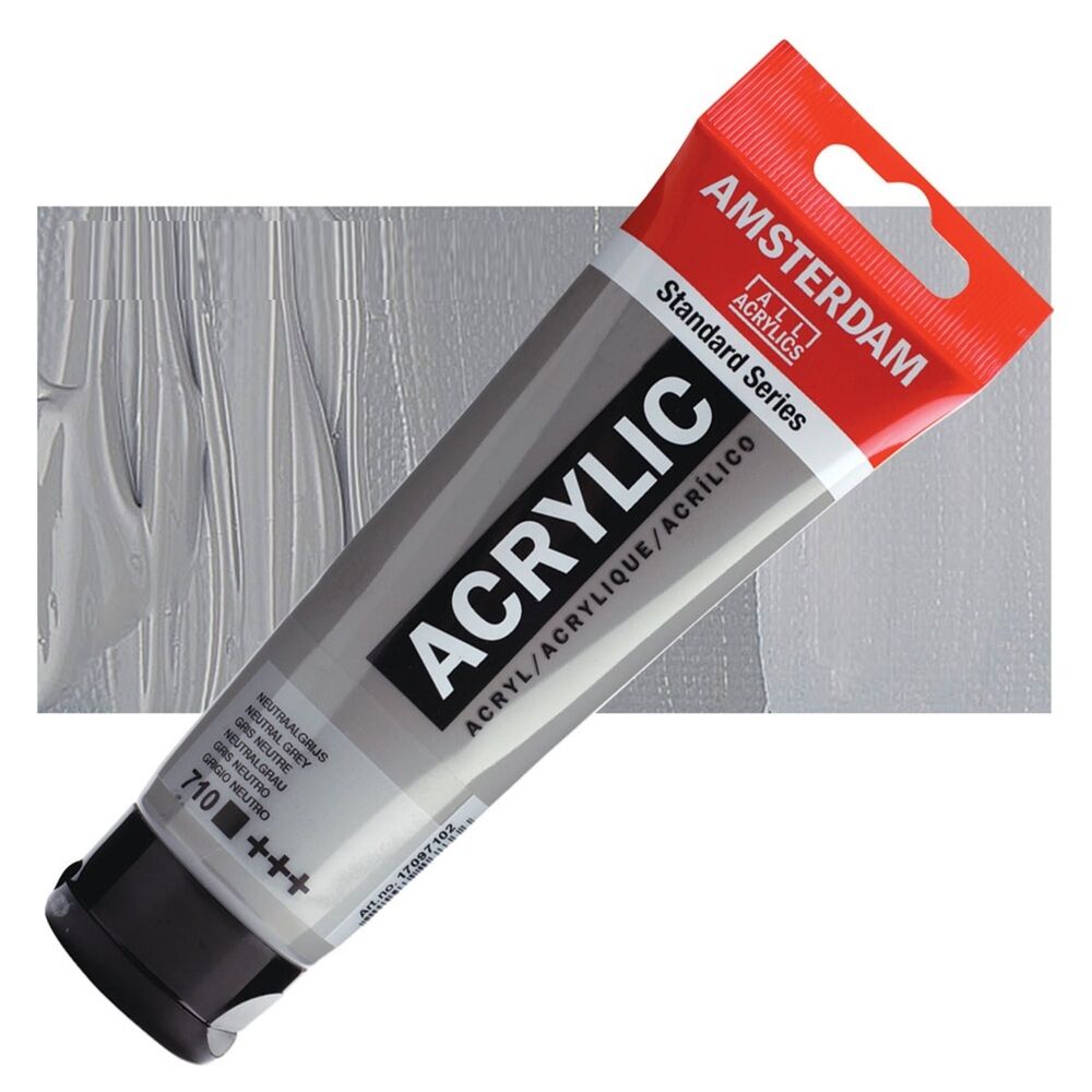 Amsterdam Standart Akrilik 120 Ml Neutral Grey