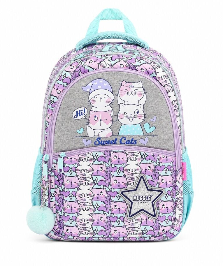 Muggle Mu-9063 Meow Koleksiyonu İlkokul Çantası