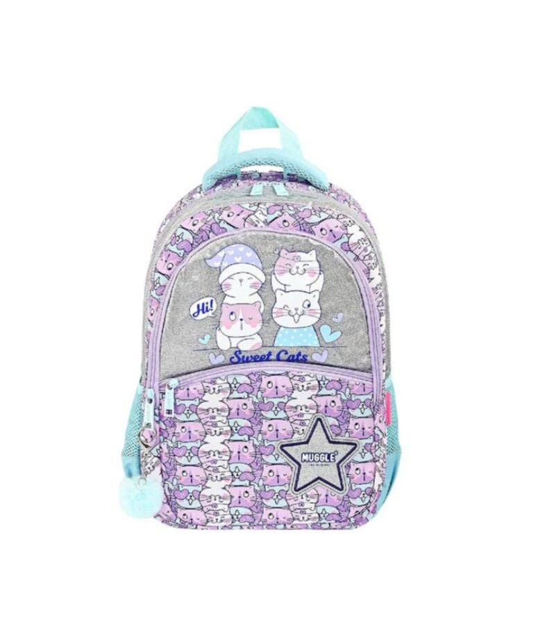 Muggle Mu-9063 Meow Koleksiyonu İlkokul Çantası