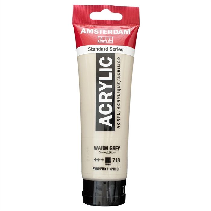 Amsterdam Standart Akrilik 120 Ml Warm Grey