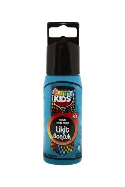 Rich Funny Kıds 060 Cc Boyutlu Boncuk Likit Turkuaz