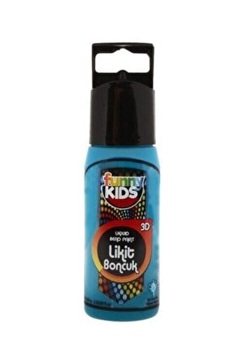 Rich Funny Kıds 060 Cc Boyutlu Boncuk Likit Turkuaz