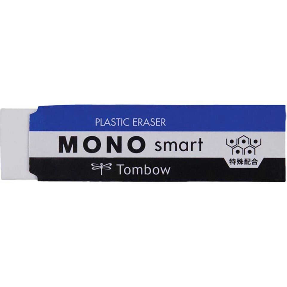 Tombow Mono Smart Silgi 17x6x67 Mm Beyaz