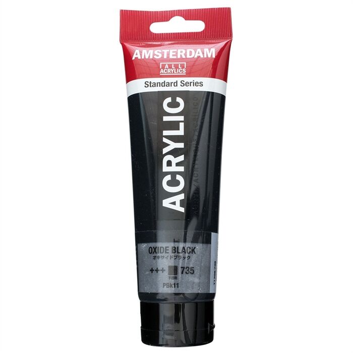 Amsterdam Standart Akrilik 120 Ml Oxyde Black
