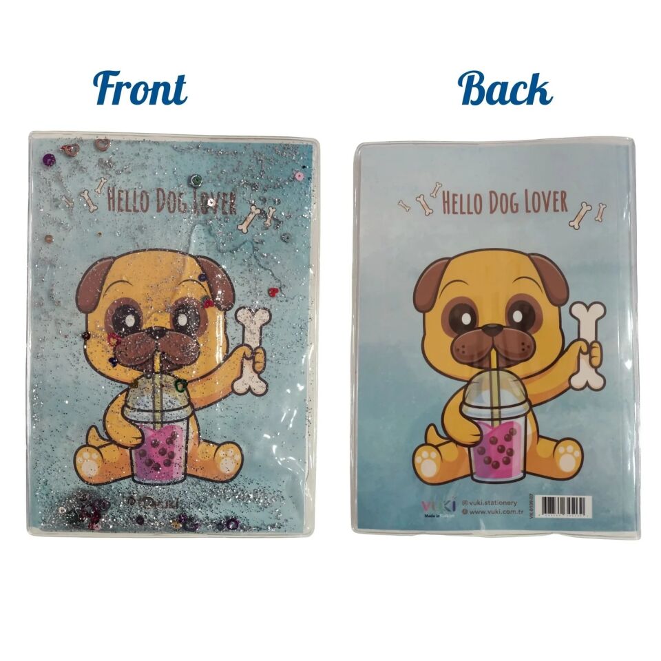 Vuki Büyük Sulu Defter Köpek