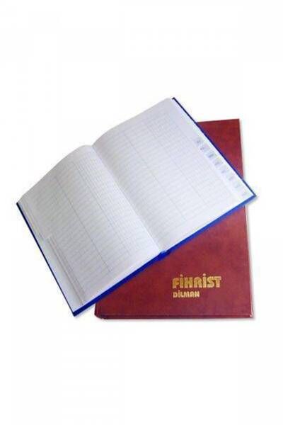 Dilman Fihrist 20x28 16 Yaprak 16 Basamak