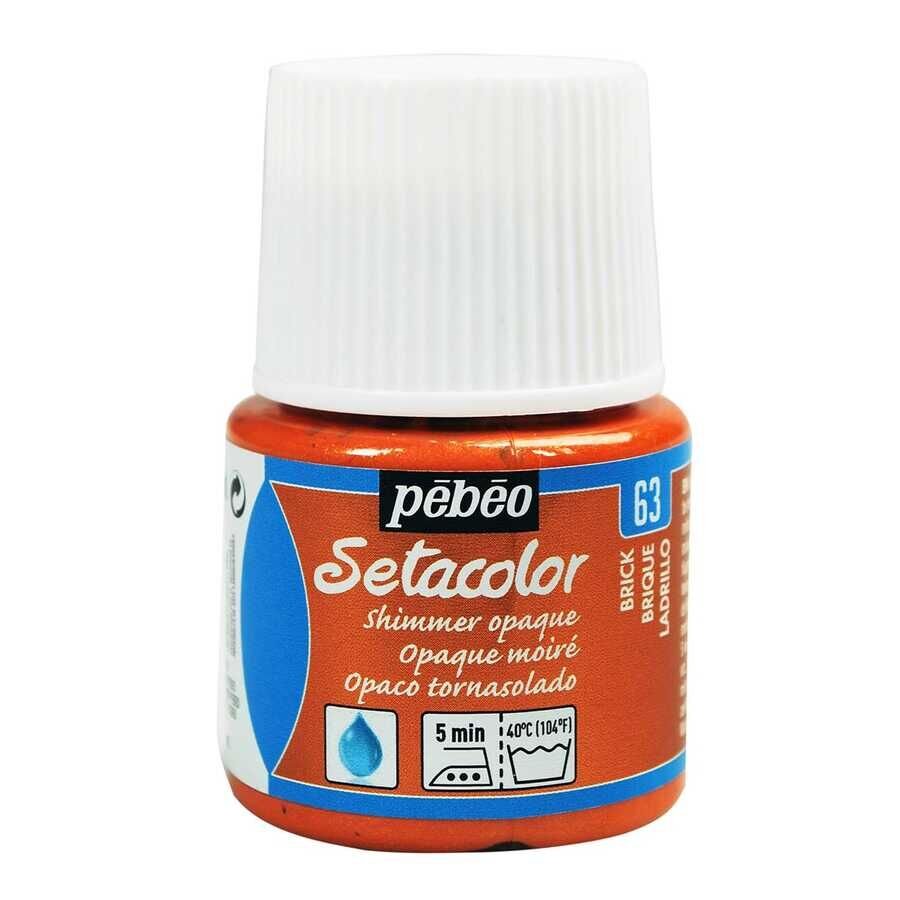 Pebeo Setacolor Opaque 45 Ml Şişe Yd Brique Moire