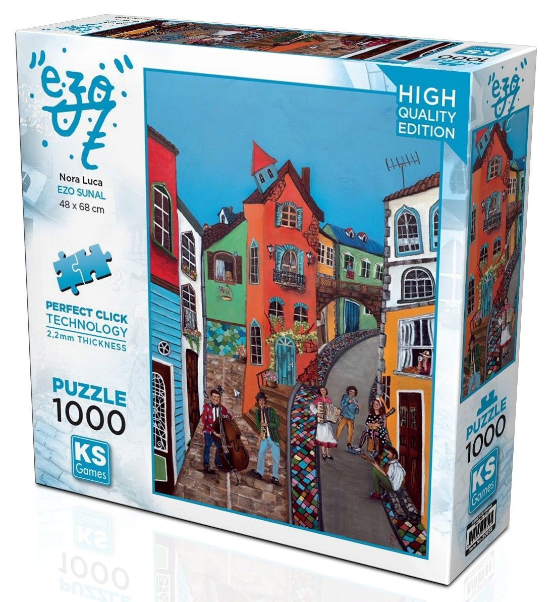 Ks Games Puzzle 1000 Parça Nora Luca
