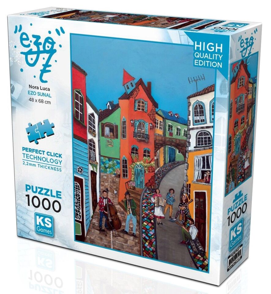 Ks Games Puzzle 1000 Parça Nora Luca