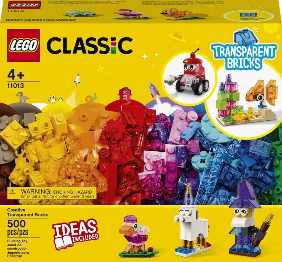 Lego Transparent Bricks