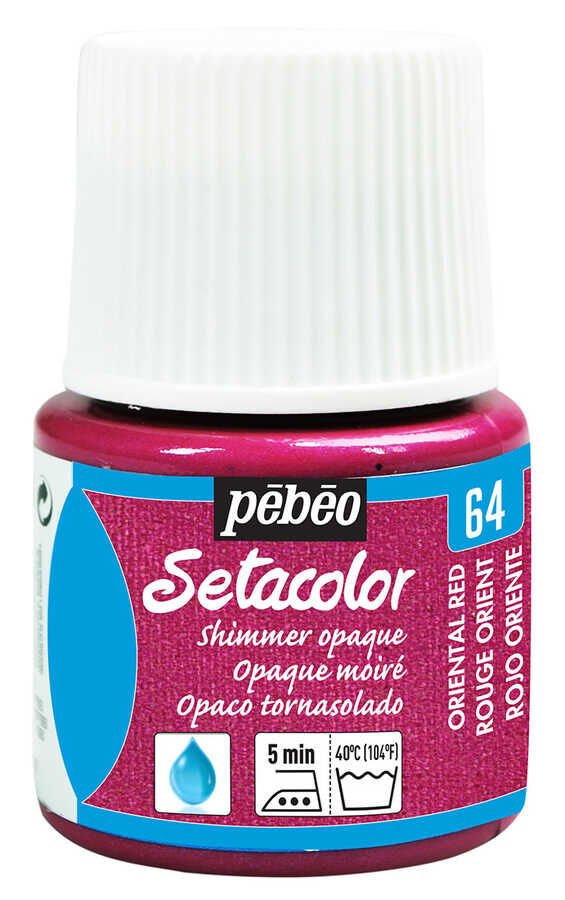 Pebeo Setacolor Opaque 45 Ml Şişe Yd Rouge D'Orient Moire