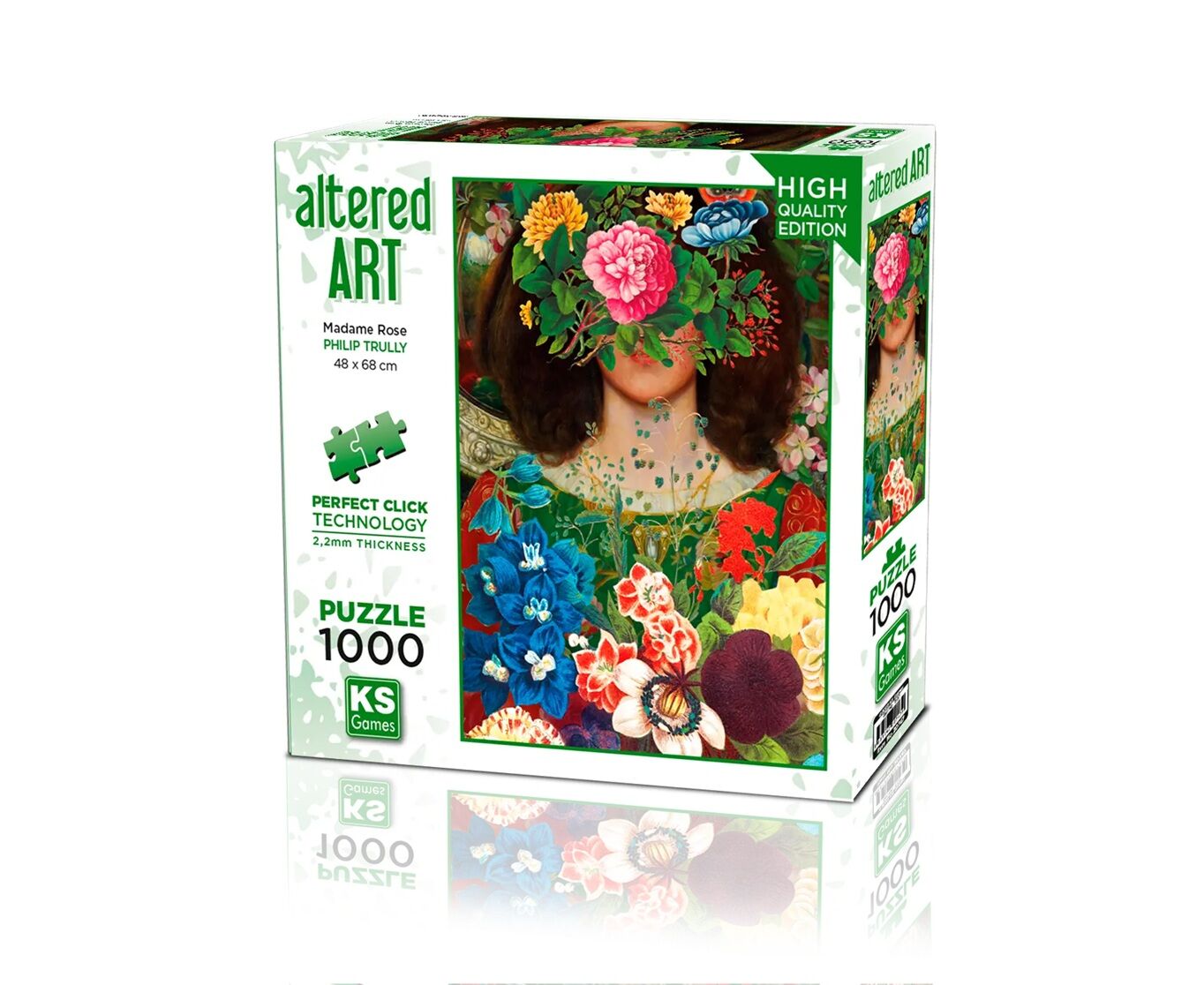 Ks Games Puzzle 1000 Parça A Group Of Danish Artis İn Rose