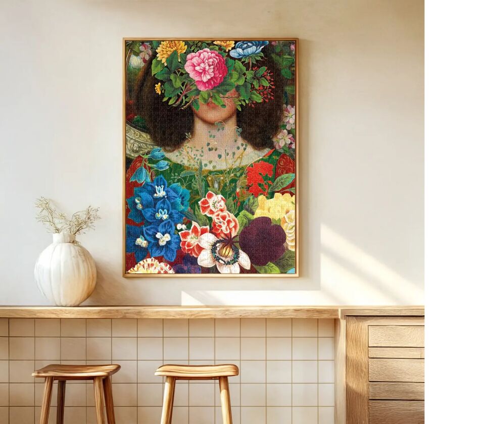 Ks Games Puzzle 1000 Parça A Group Of Danish Artis İn Rose