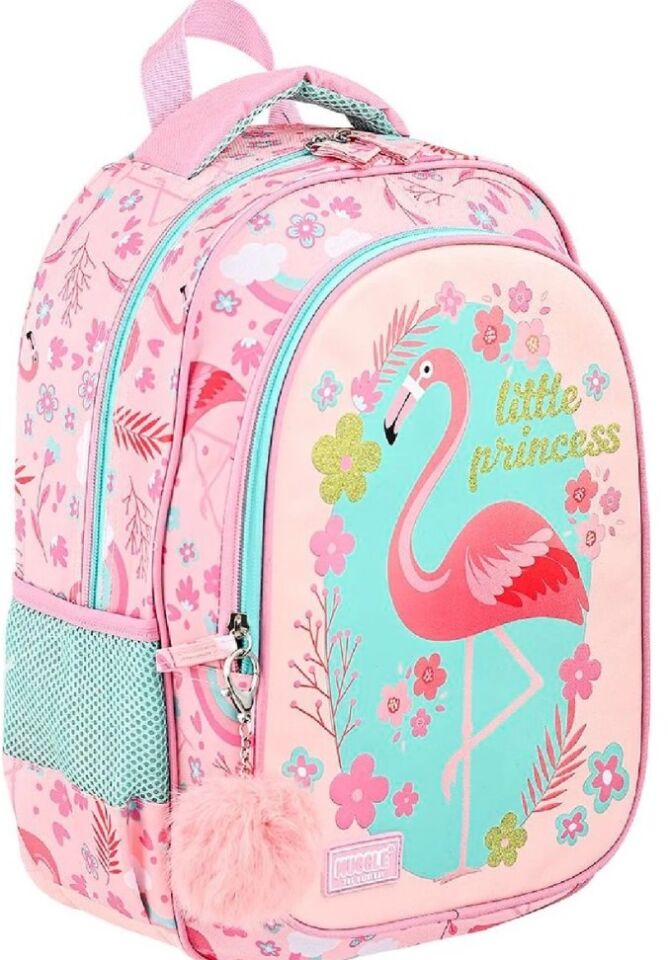 Muggle Mu-9084 Flamingo Koleksiyonu İlkokul Çantası
