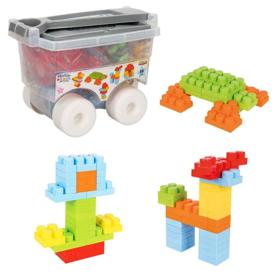 Pilsan Master Bloklu Trolley 54 Parça