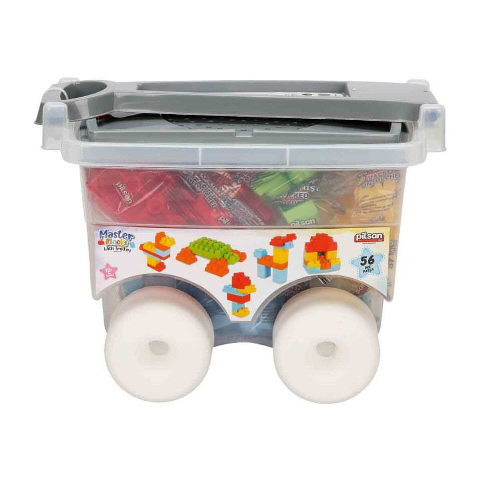 Pilsan Master Bloklu Trolley 54 Parça