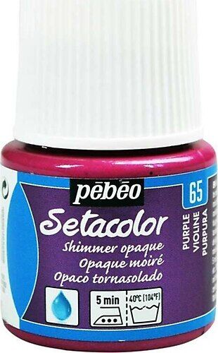 Pebeo Setacolor Opaque 45 Ml Şişe Yd Violine Moire