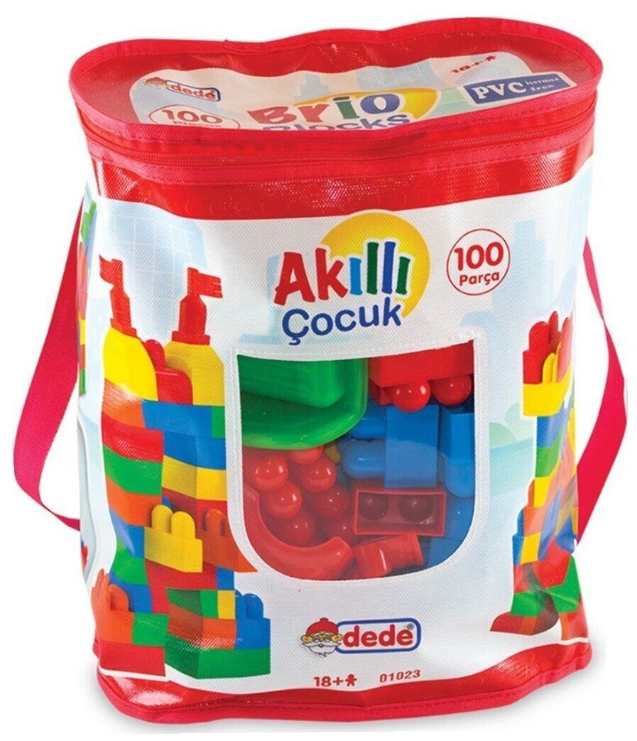 Dede Akıllı Çocuk 100 Parça Lego