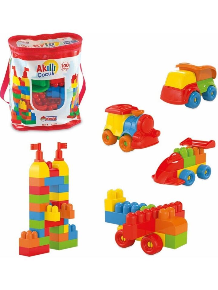 Dede Akıllı Çocuk 100 Parça Lego