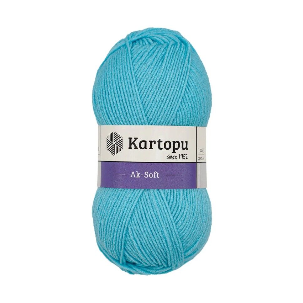 Kartopu Ak-Soft 100 Gr Gök Mavi K502