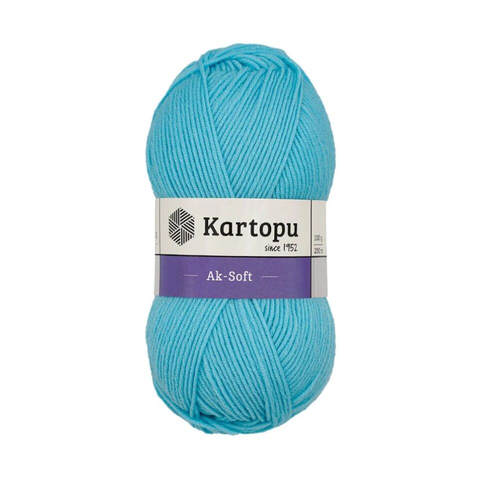 Kartopu Ak-Soft 100 Gr Gök Mavi K502