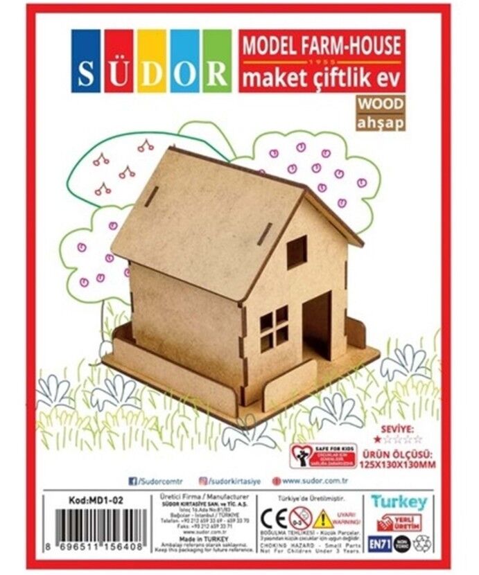 Südor Ahşap Maket Çiftlik Ev