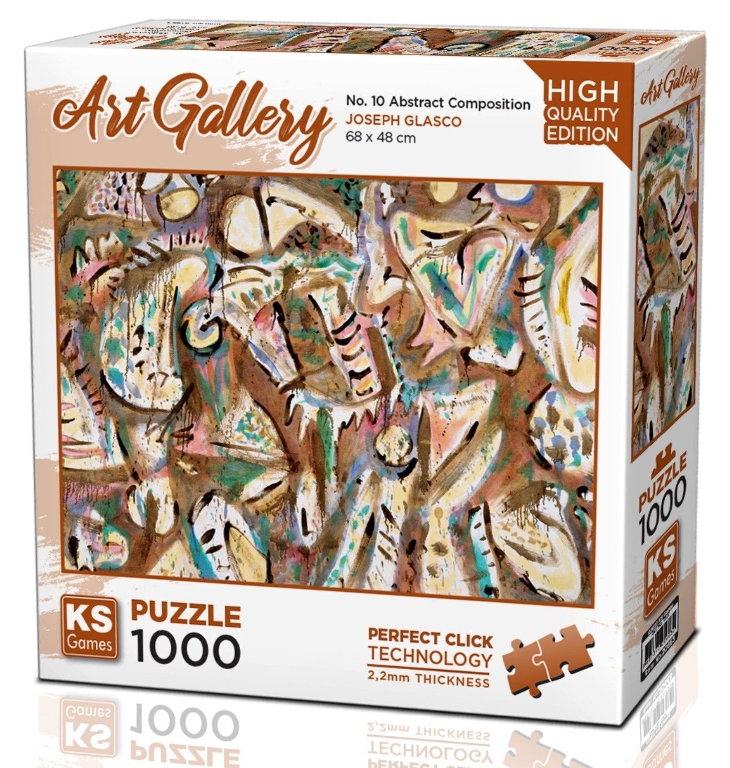 Ks Games Puzzle 1000 Parça Abstract Composition