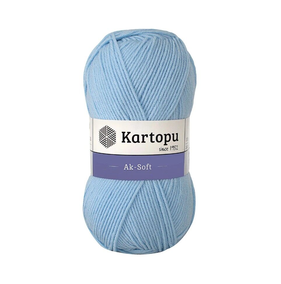 Kartopu Ak-Soft 100 Gr Açık Mavi K544