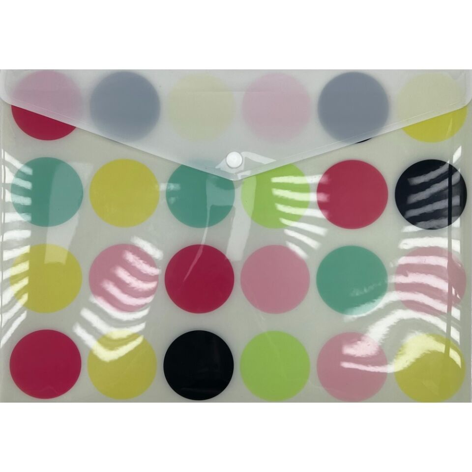 Taros Unick Color Ekose A4 Çıt Çıt Dosya