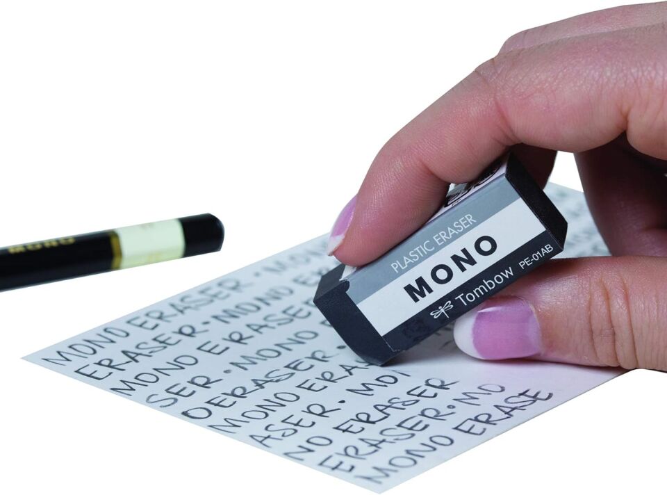 Tombow Mono Silgi 17x11x43 Mm Siyah