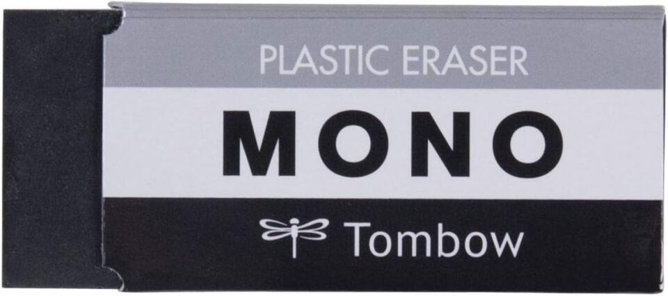 Tombow Mono Silgi 23x11x55 Mm Siyah