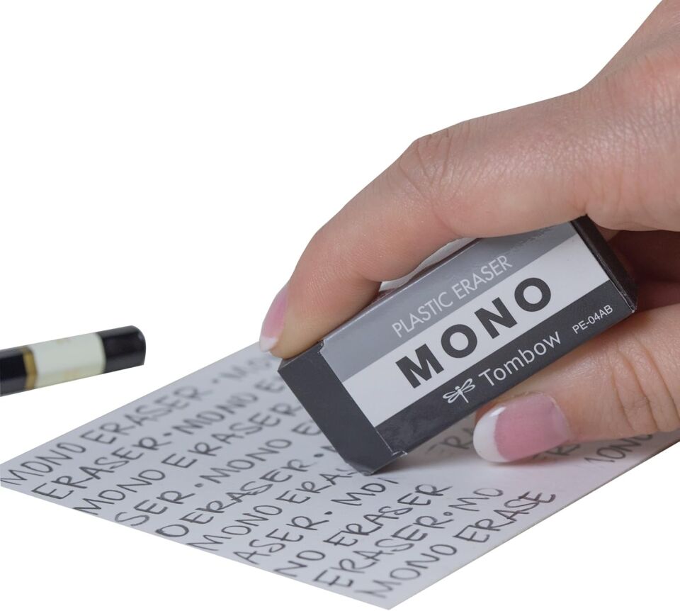 Tombow Mono Silgi 23x11x55 Mm Siyah