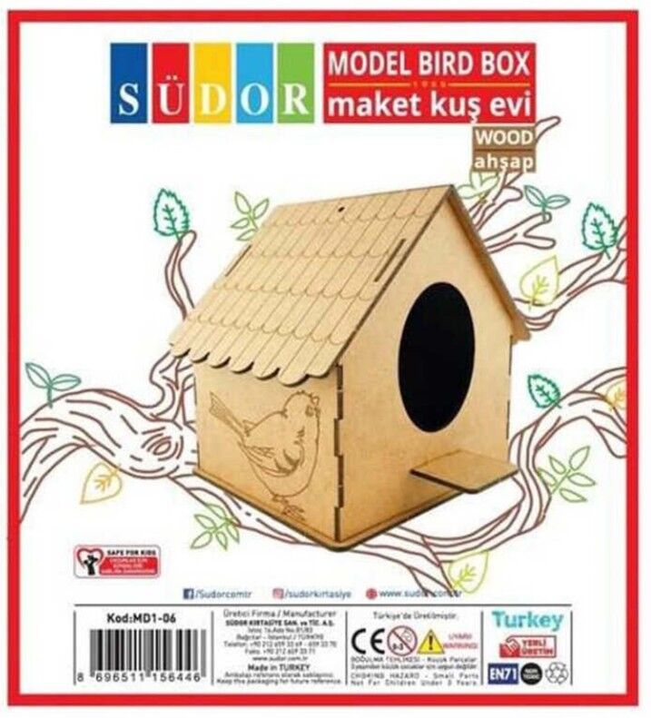 Südor Ahşap Maket Kuş Evi