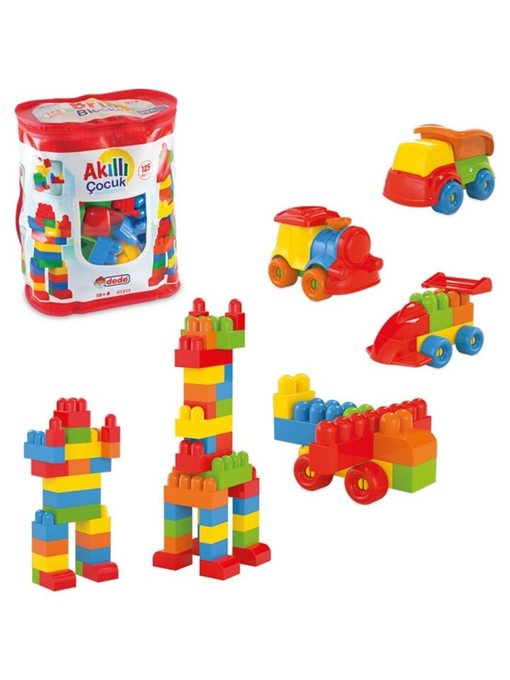 Dede Akıllı Çocuk 125 Parça Lego