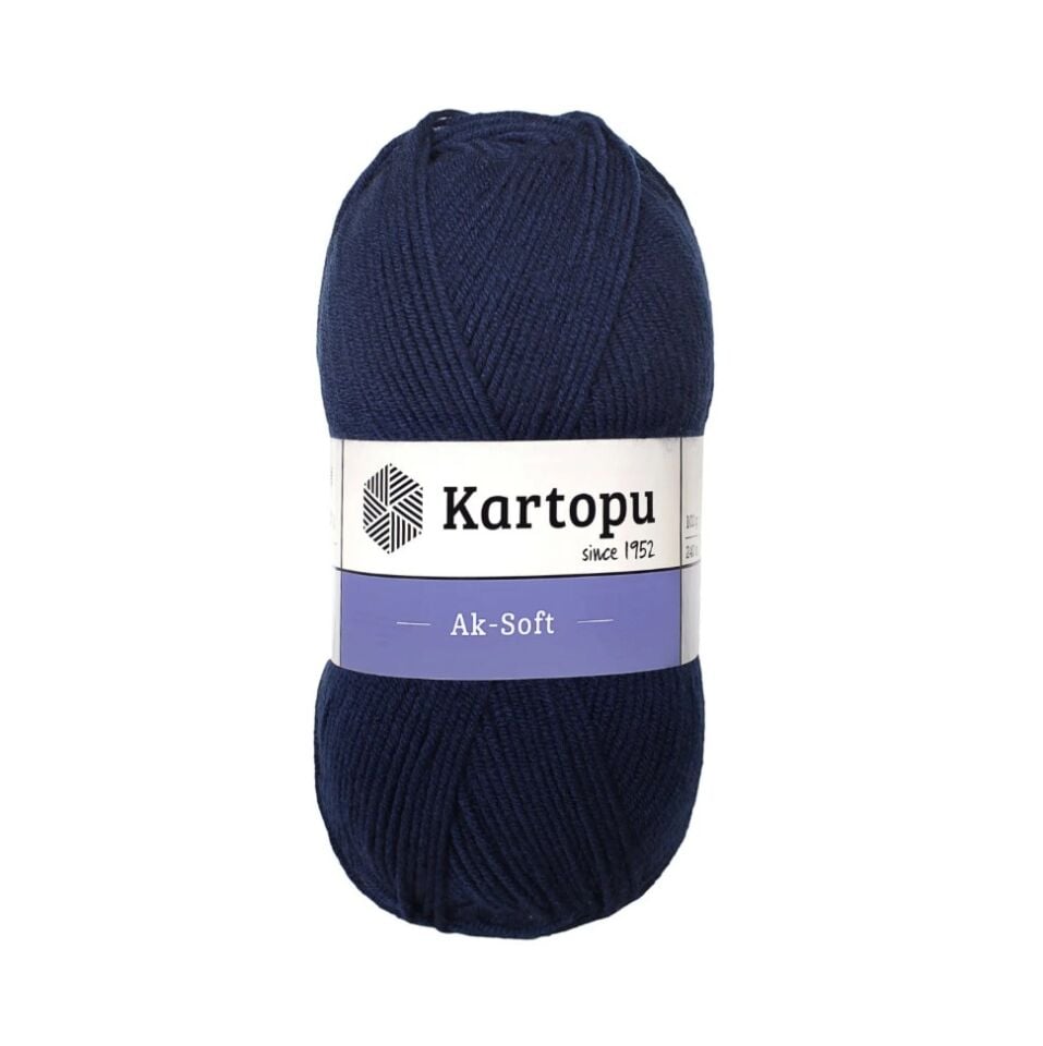 Kartopu Ak-Soft 100 Gr Lacivert K632