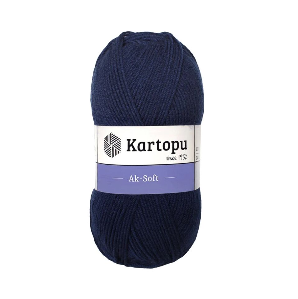 Kartopu Ak-Soft 100 Gr Lacivert K632