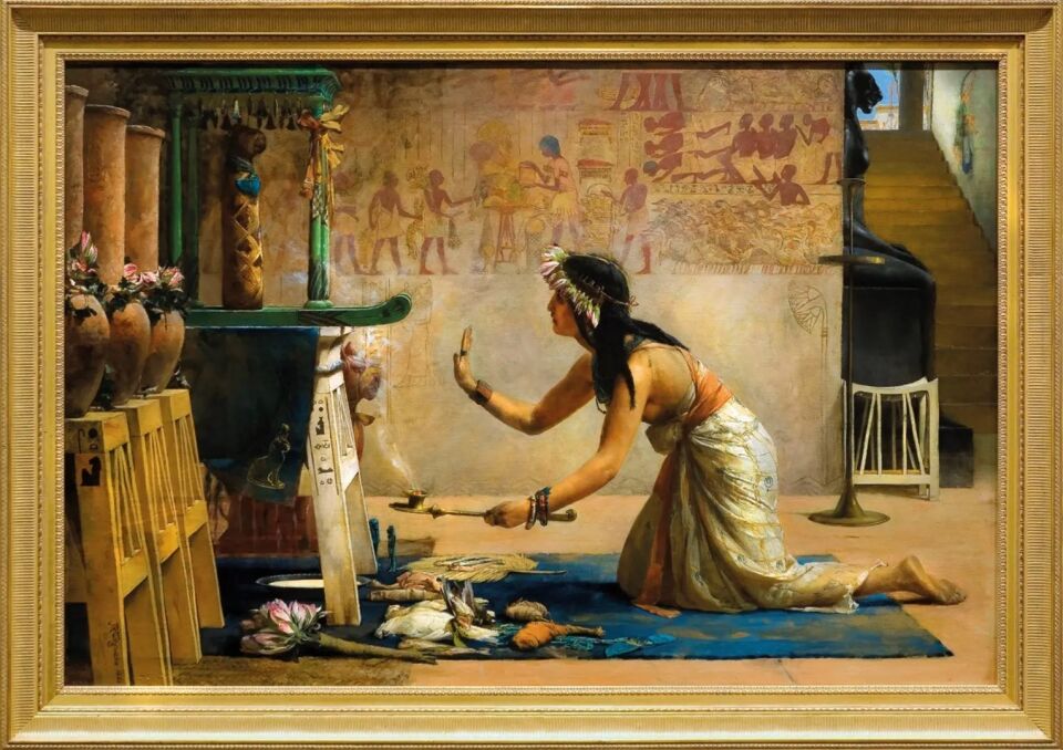 Ks Games Puzzle 1000 The Obsequies Of An Egyptian Cat