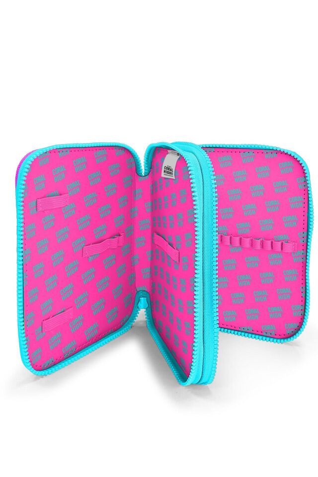 Yaygan Coral High Kalem Çanta İki Katlı 11141