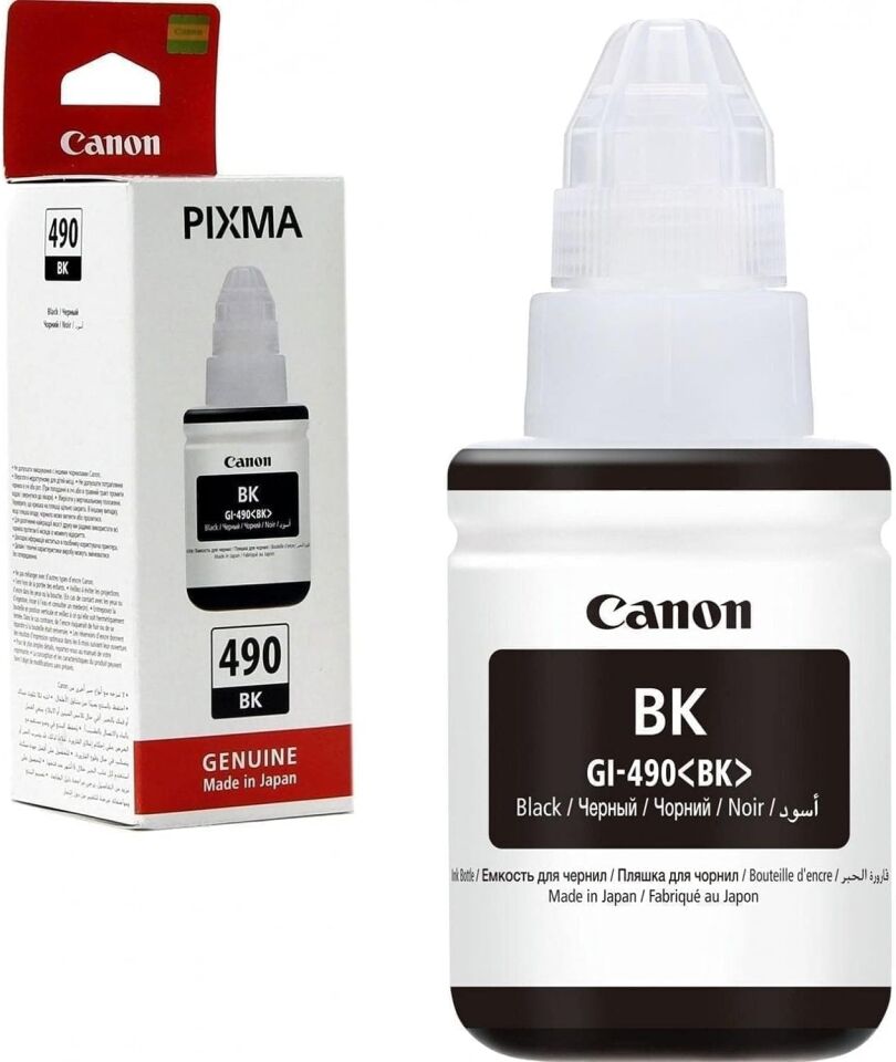 Canon Gı-490Bk Siyah Mürekkep